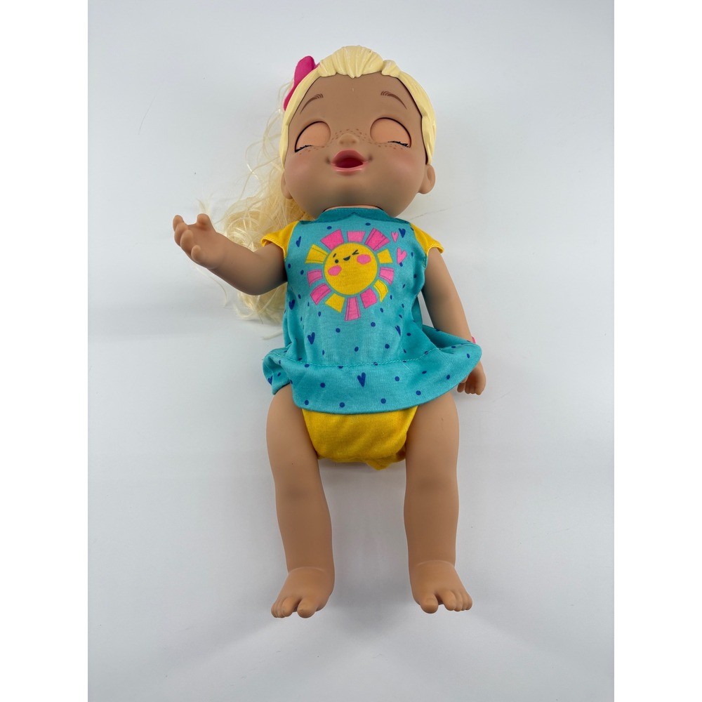 Hasbro Baby Alive Baby Grows Up Happy Hope Interactive Doll E8199 Blonde Works